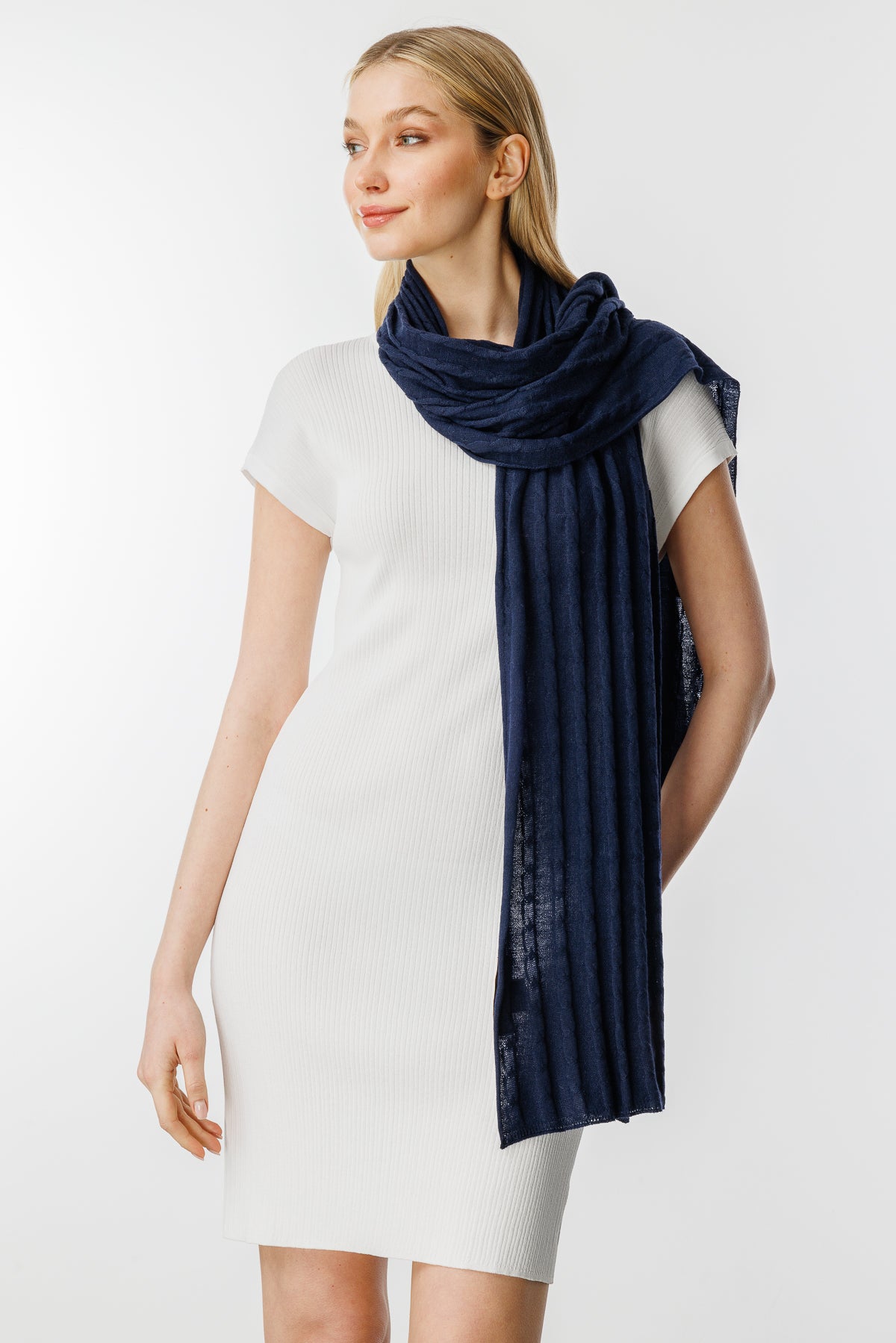 MYRA SJAAL MARINEBLAUW