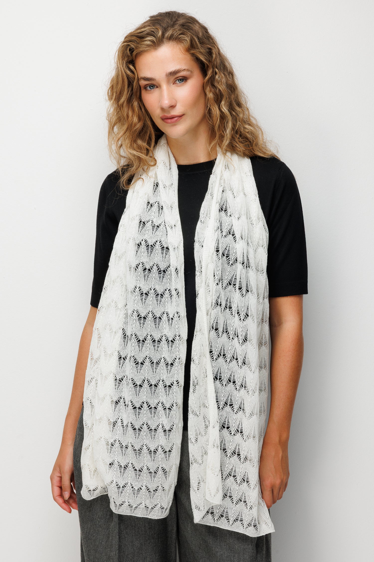 ANATOLIA SHAWL ECRU
