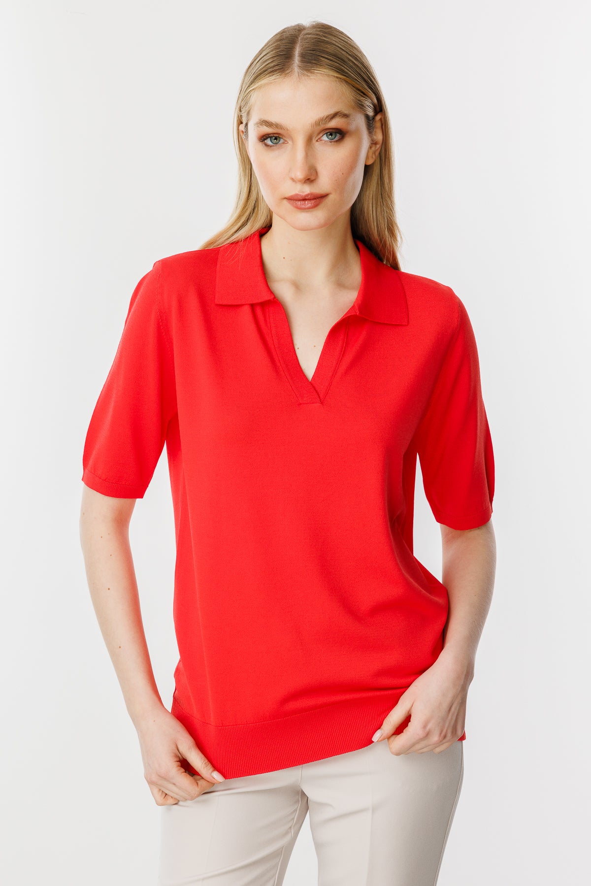 POLO BLOUSE ROOD