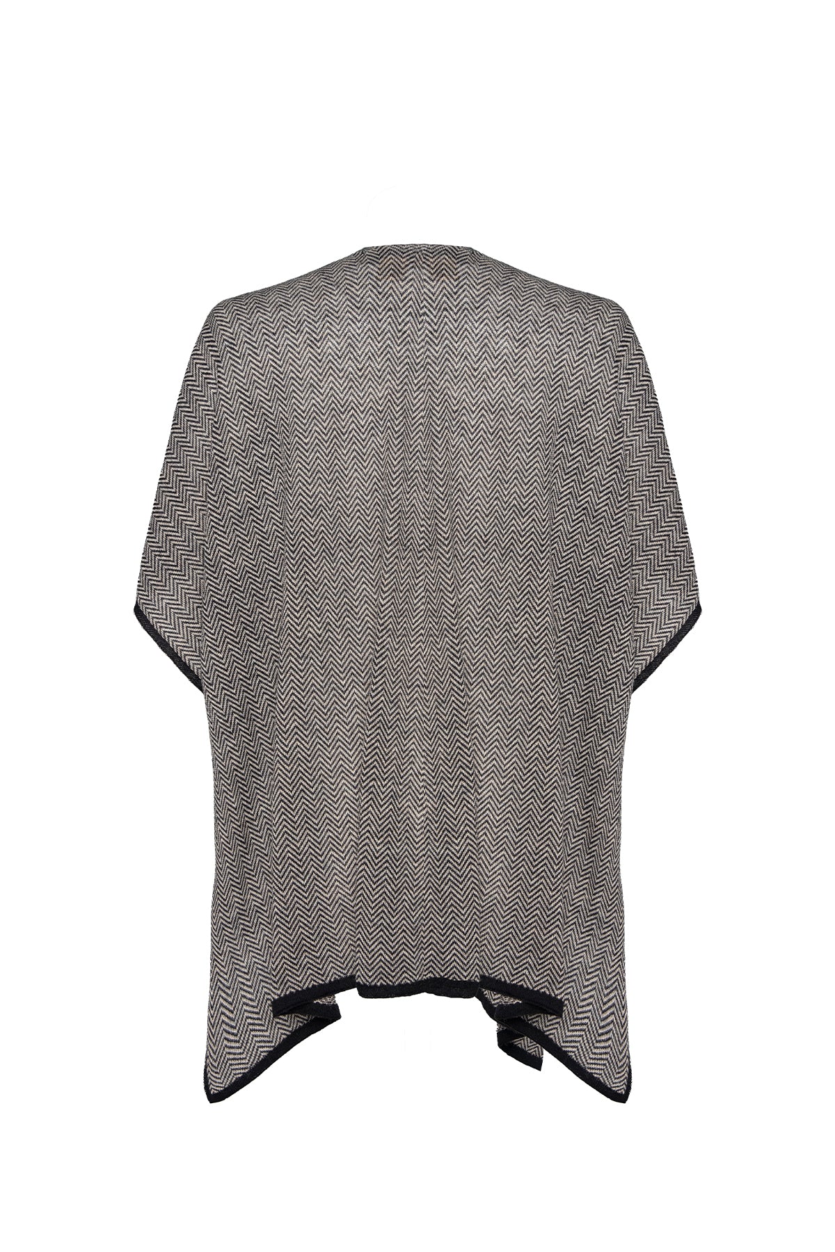 LYDIA STOLE ZWART-BEIGE
