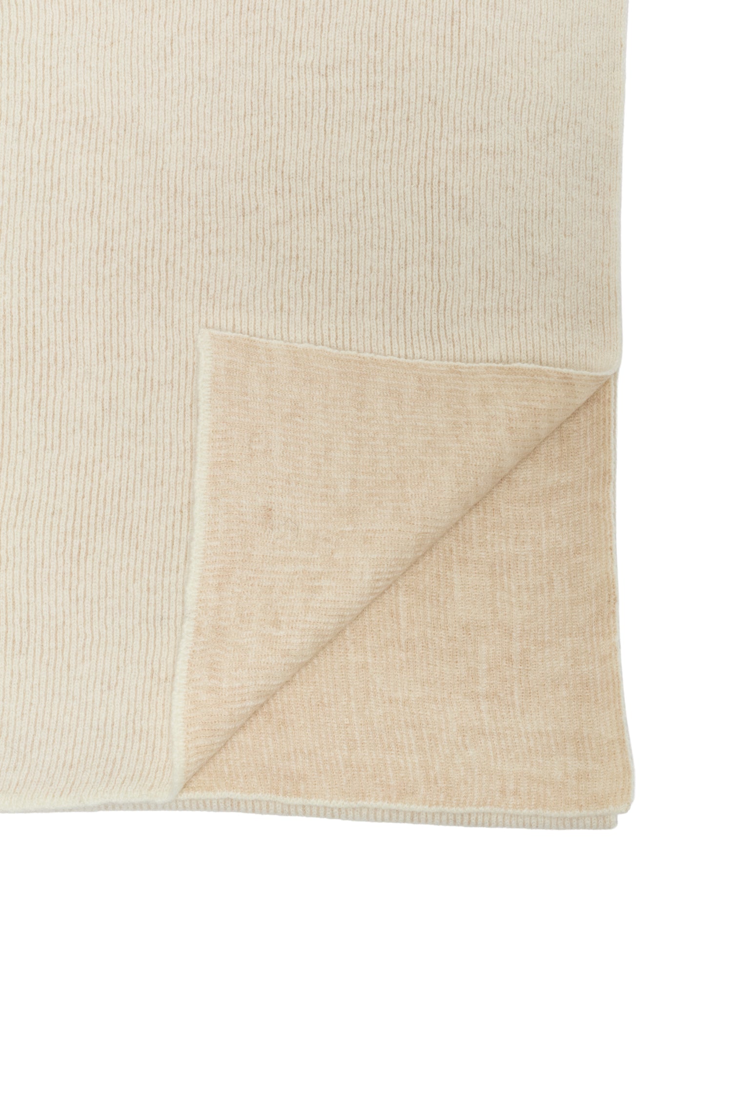 ARTEMIS BEANIE & SCARF WOOL SET ECRU-BEIGE