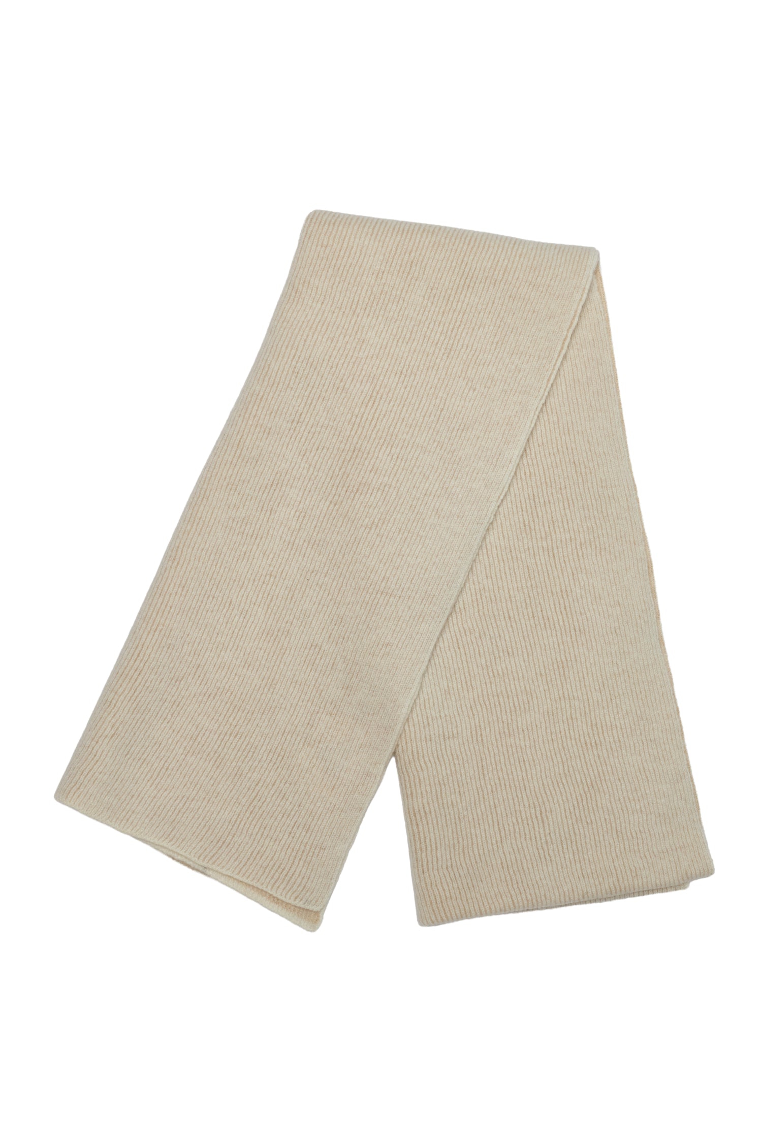 ARTEMIS BEANIE & SCARF WOOL SET ECRU-BEIGE