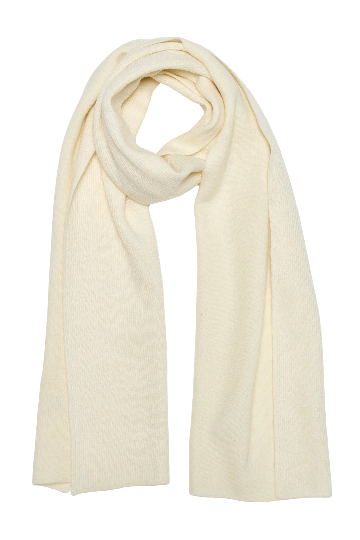 ARTEMIS HOED & SCHOLLENSET VAN WOL, KLEUR ECRU-ECRU