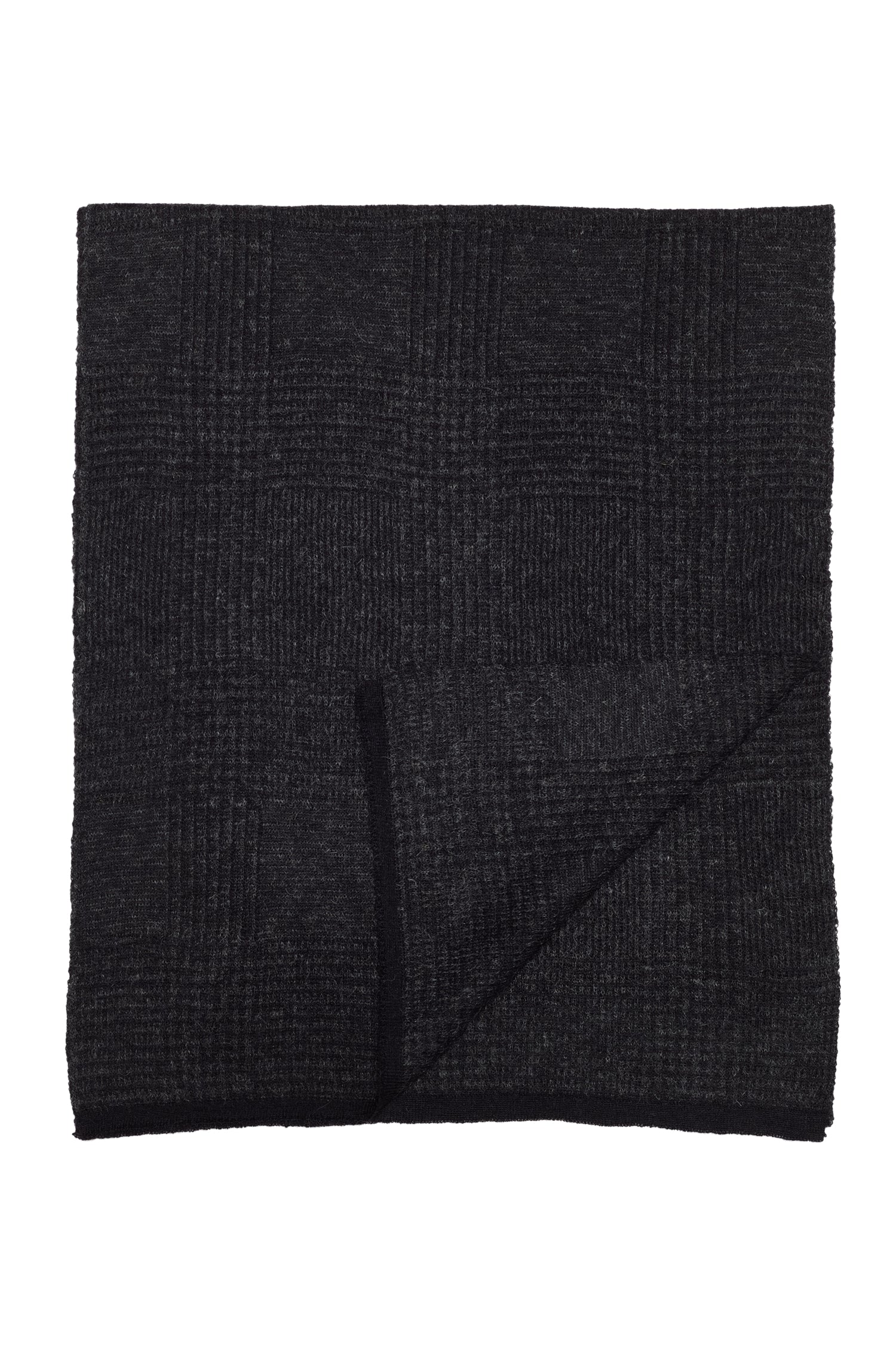 PHRYGIA SCARF BLACK-GRAY