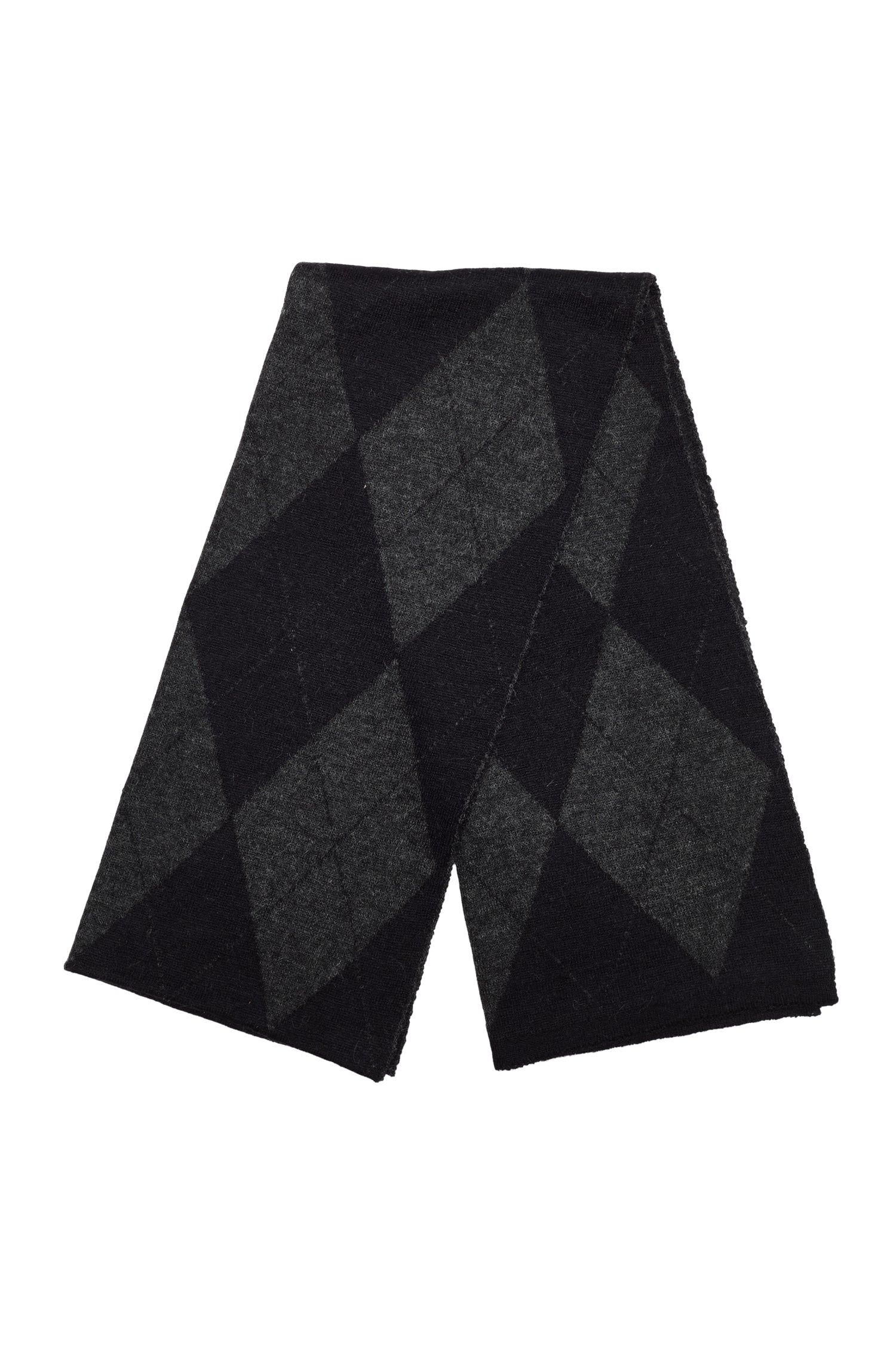 TROIA SCARF BLACK-GRAY