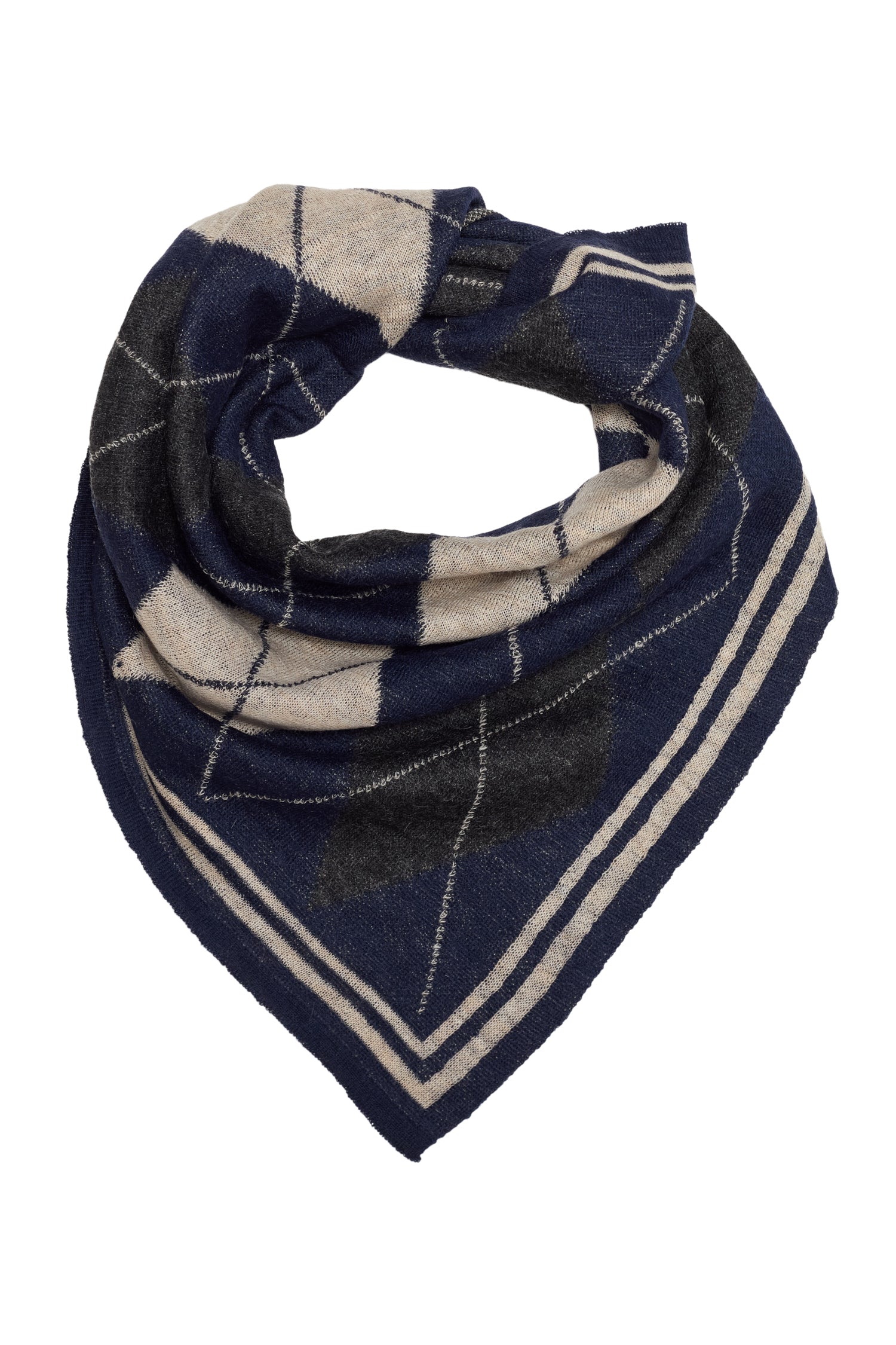 TROIA FOULARD NAVY