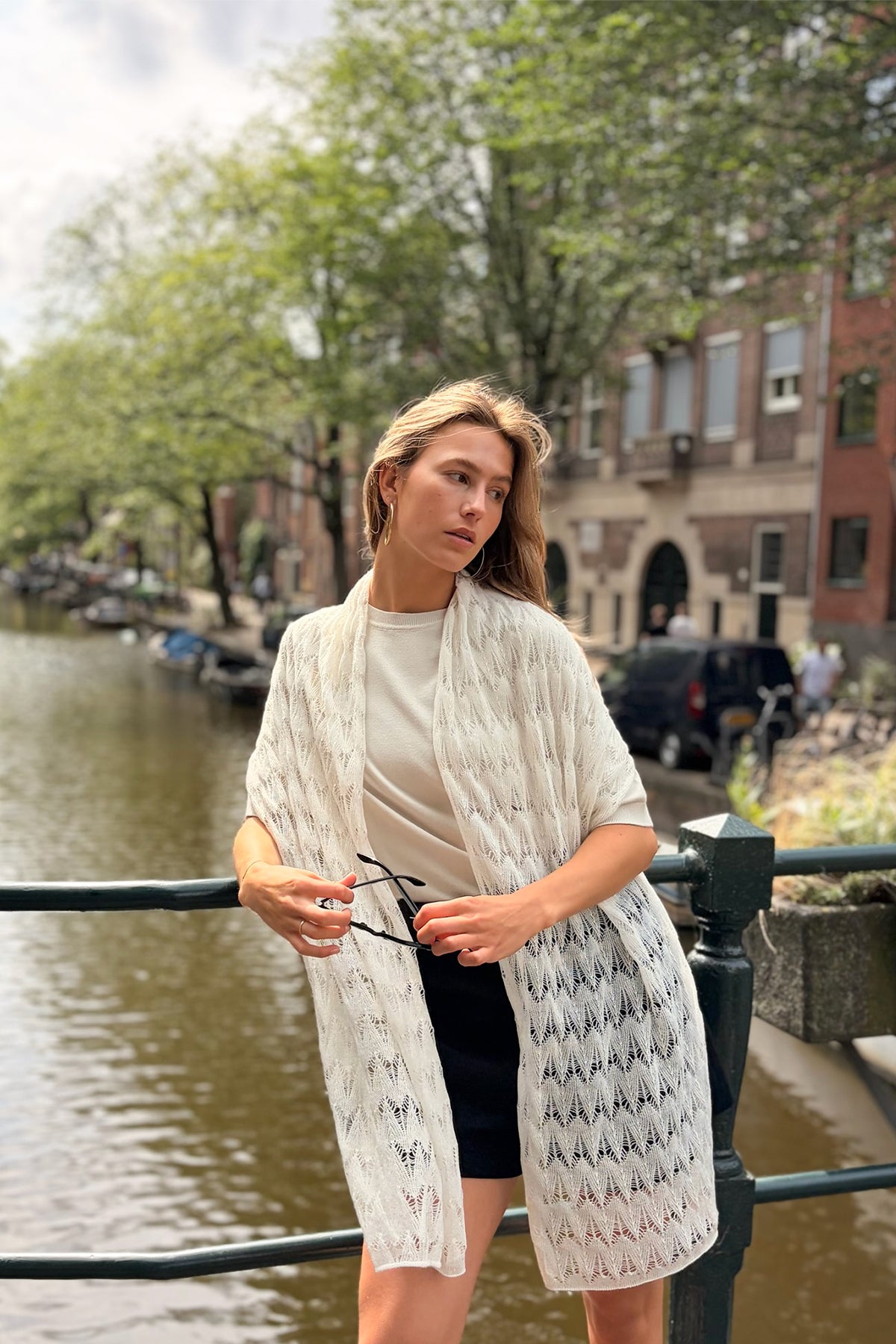 ANATOLIA SHAWL ECRU