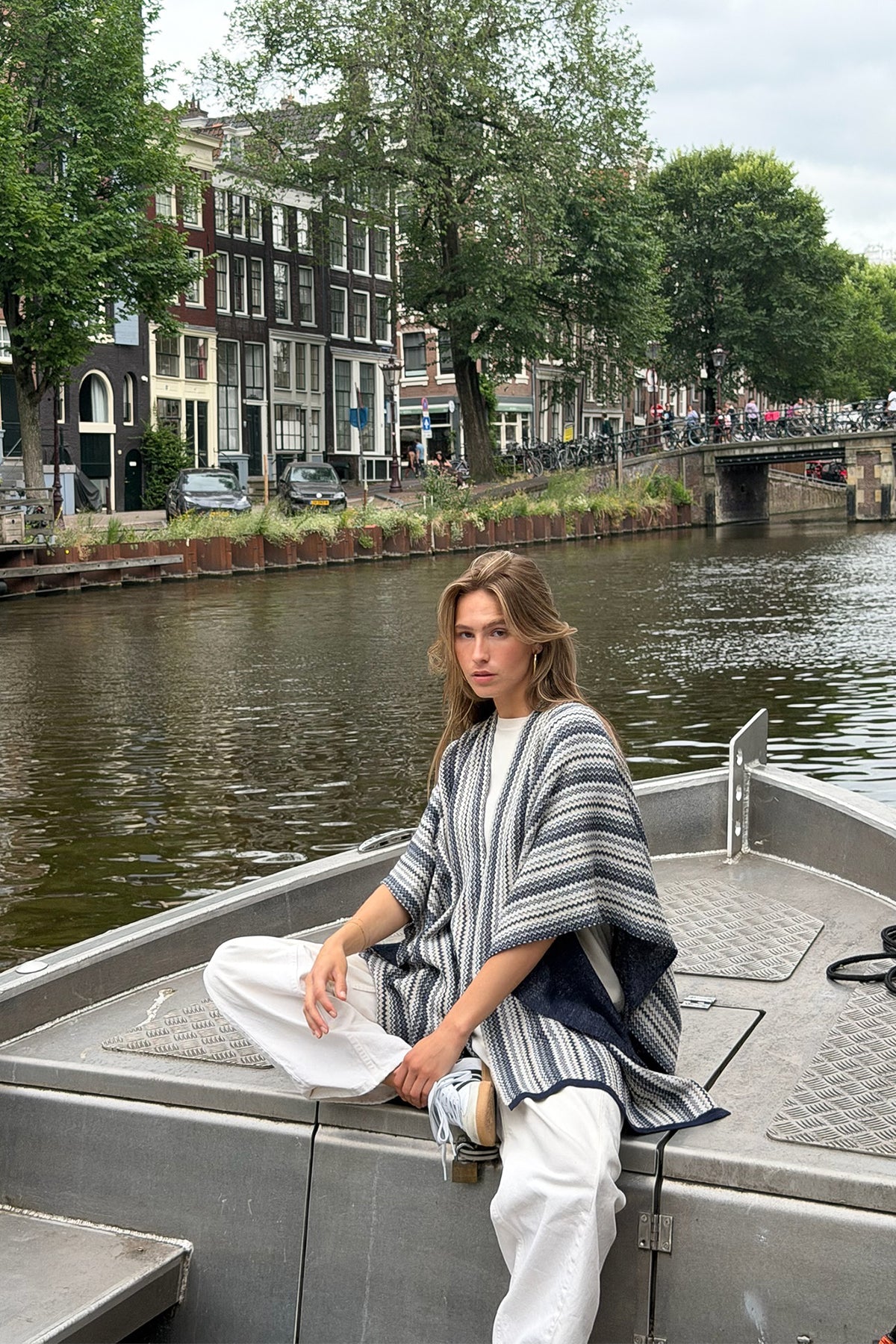 AMSTERDAM STOLE NAVY