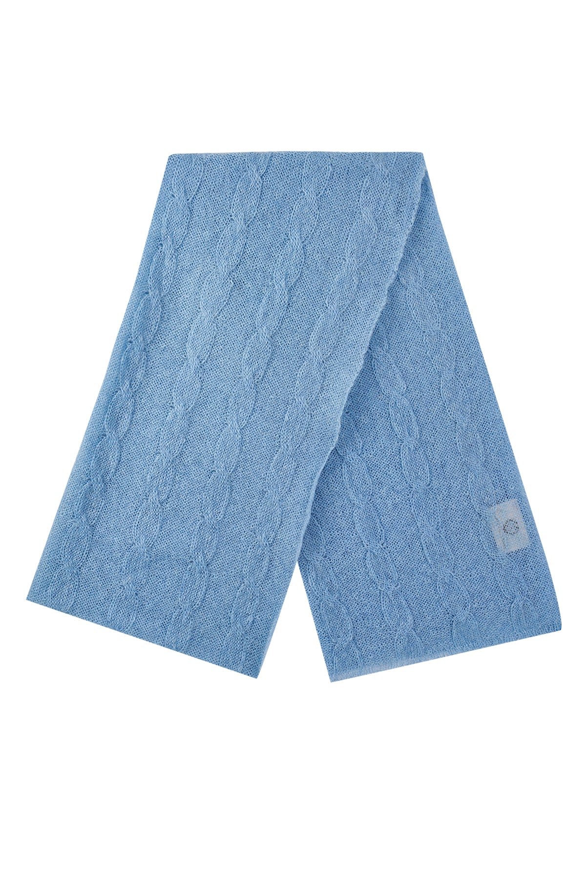 ARINNA SJAAL BLAUW-KABELBREID