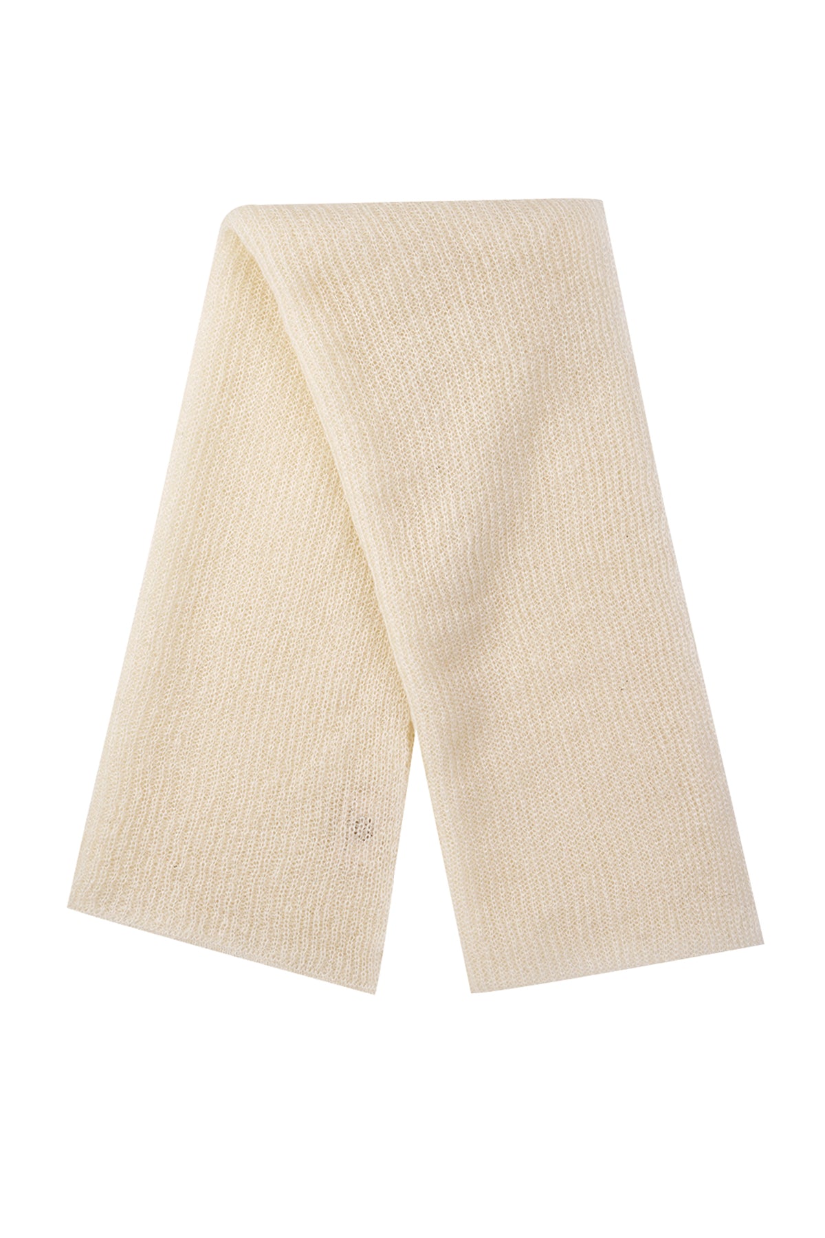 HATTUSA SJAAL ECRU-BASIC KNIT