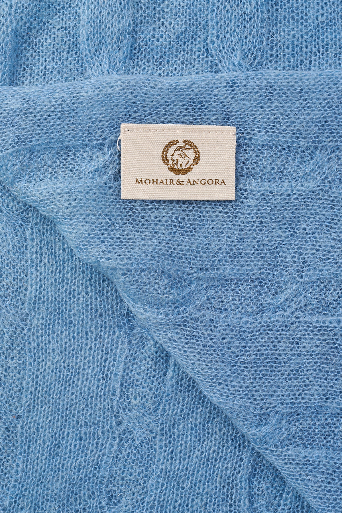 ARINNA SJAAL BLAUW-KABELBREID