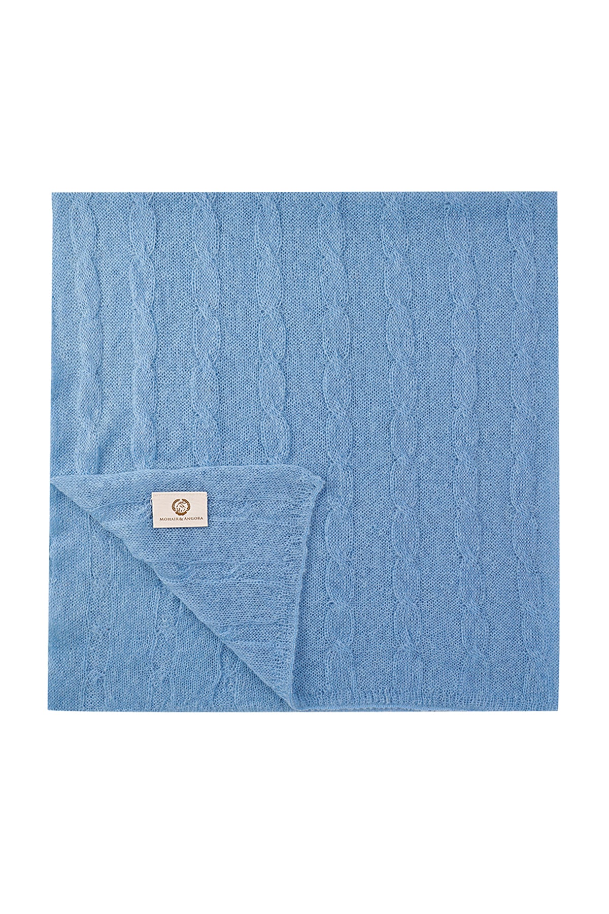 ARINNA SJAAL BLAUW-KABELBREID