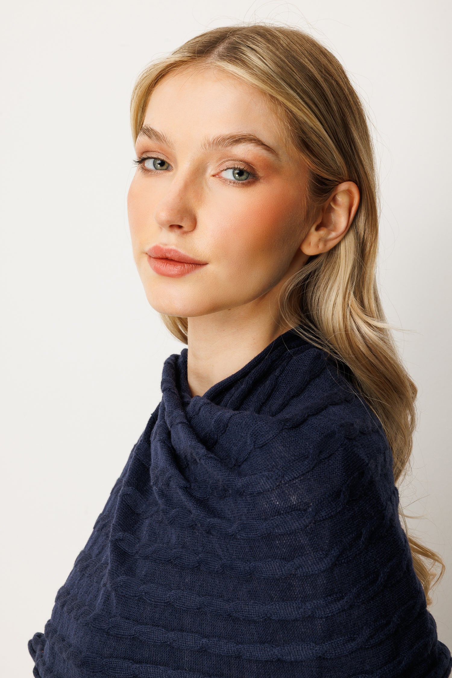 MYRA SCARF NAVY
