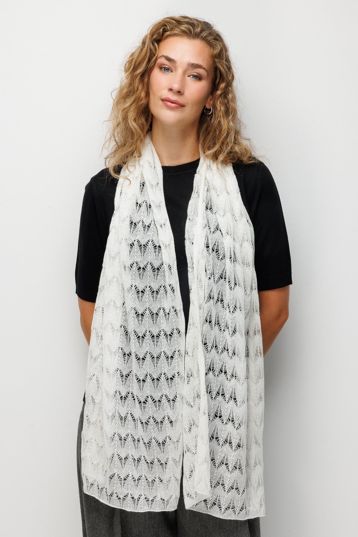 ANATOLIA SHAWL ECRU
