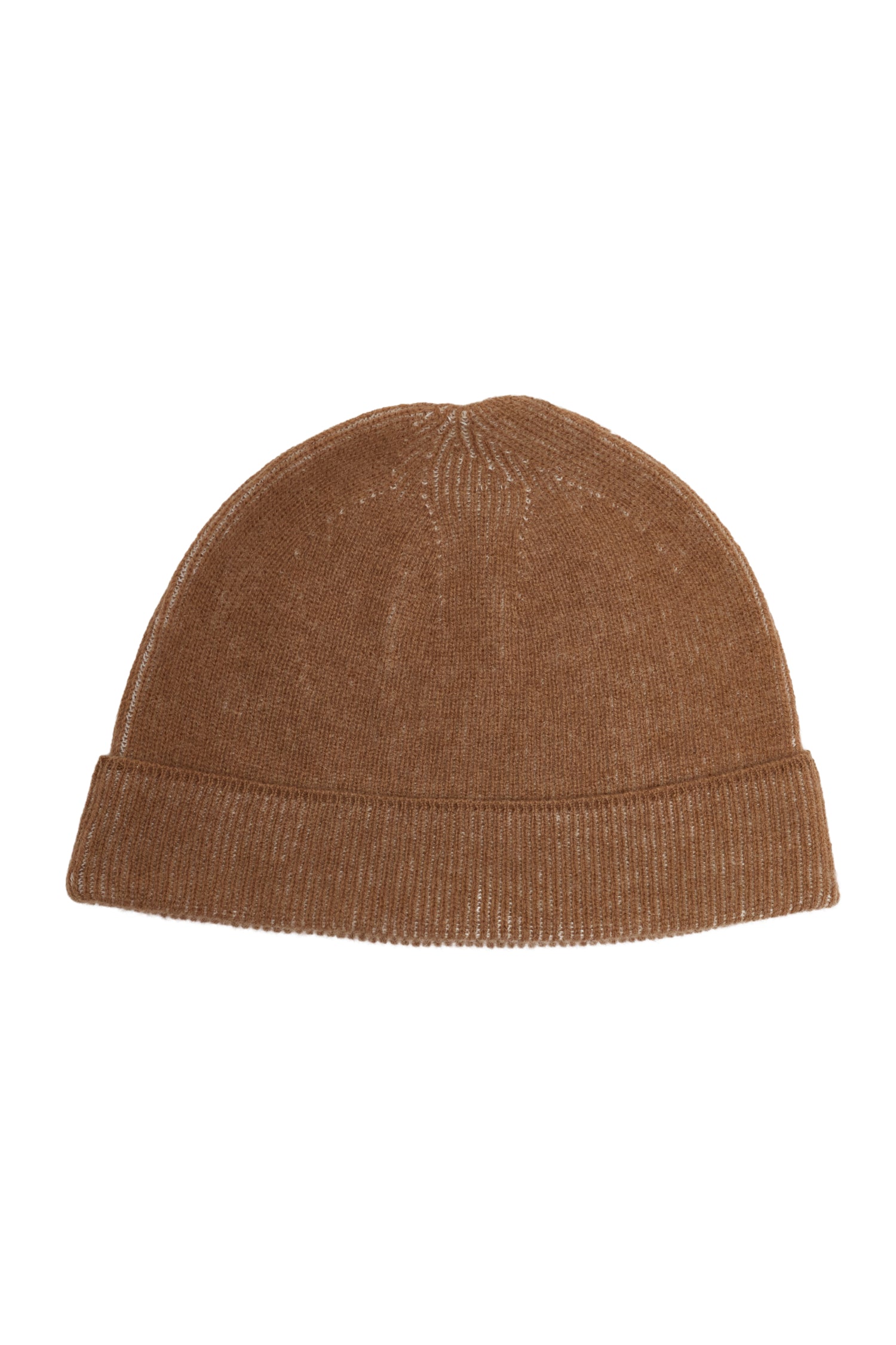 ARTEMIS BEANIE & SCARF WOOL SET CAMEL-ECRU