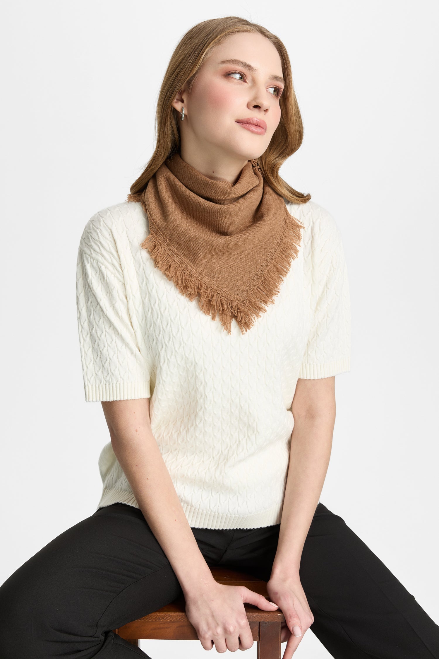 CARIA FOULARD CAMEL