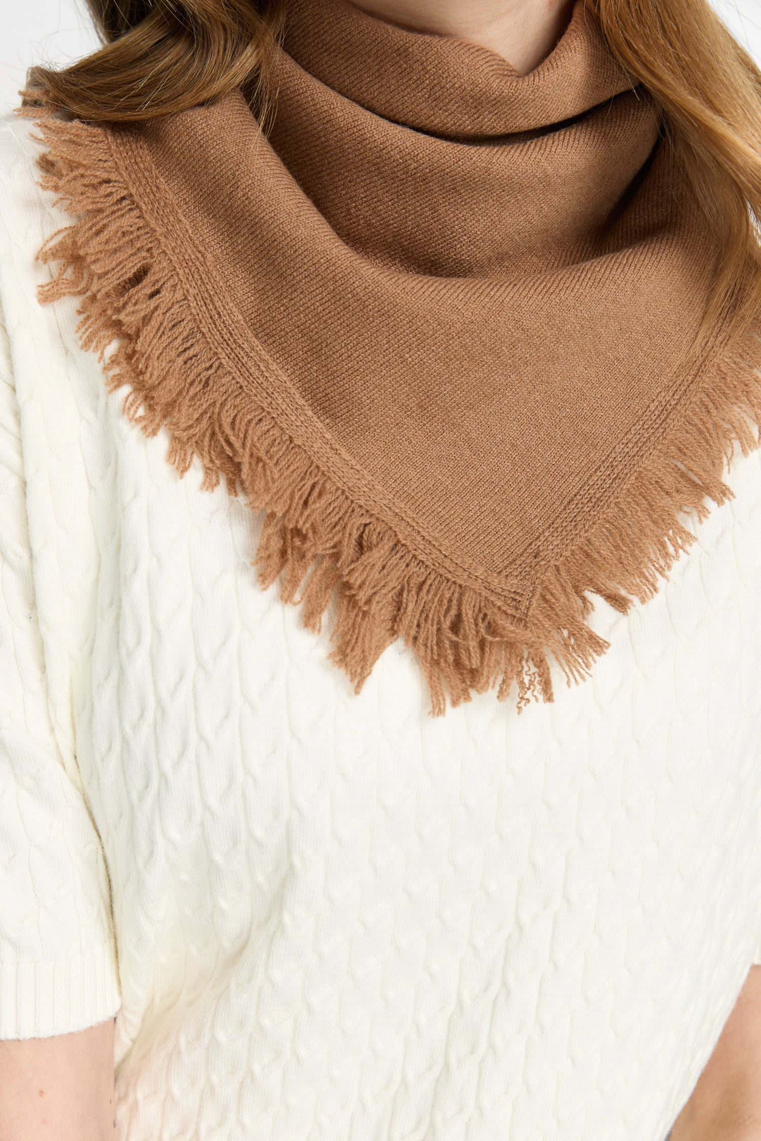 CARIA FOULARD CAMEL