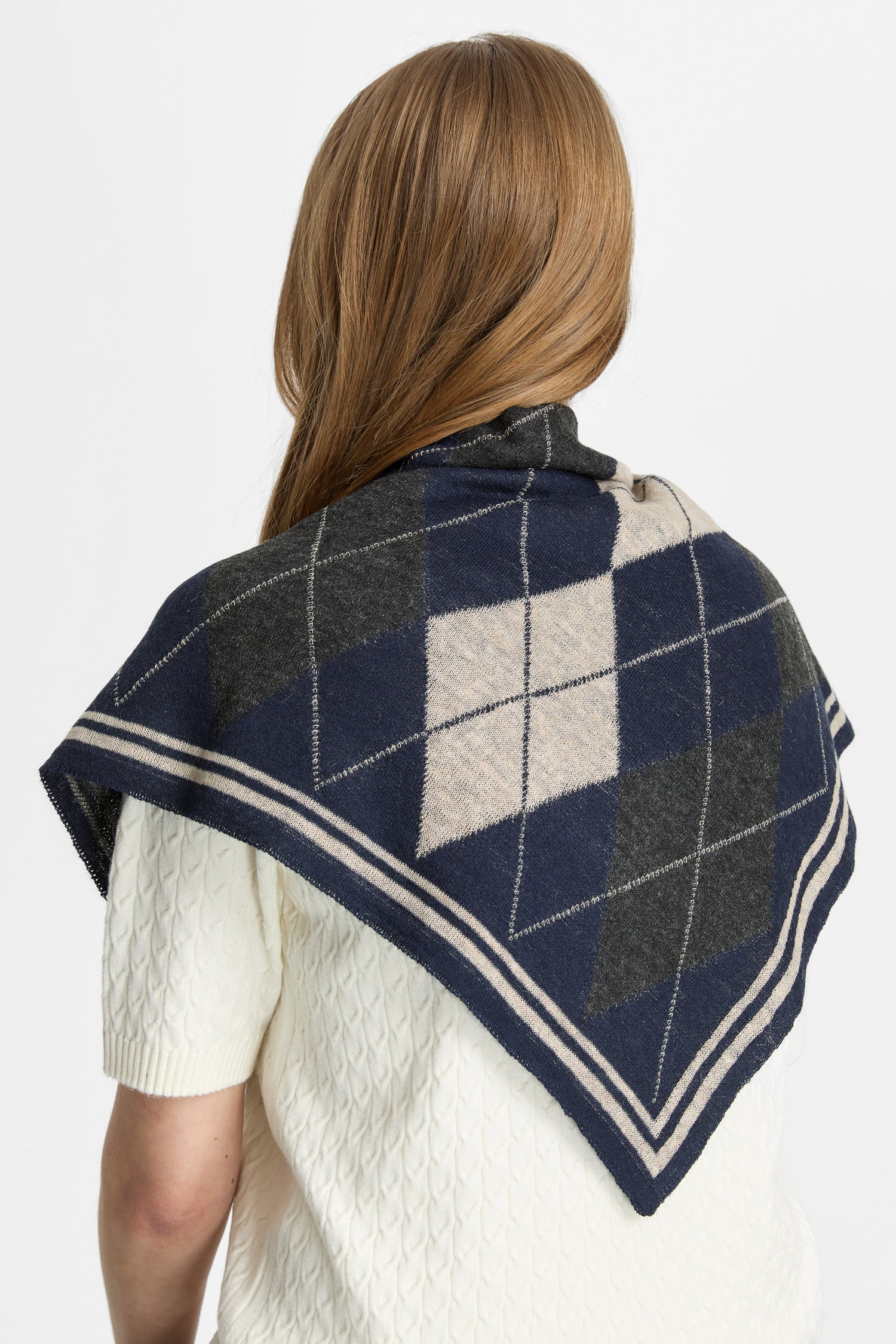 TROIA FOULARD NAVY